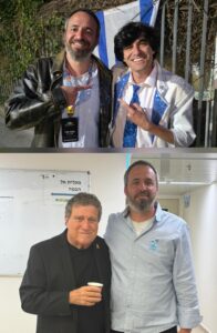יהורם גאון ומני ממטרה עם משה פוני