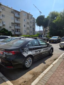כוחות משטרה בקרית משה צילום: רחובות ניוז