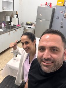 אביב איטח ורינת אלון בממ"ד