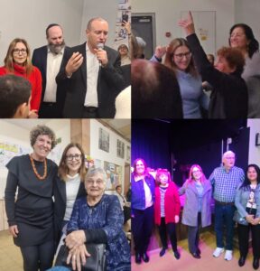 קארין ברגינסקי חנוכה עם מתן דיל ואריה ליפסקר