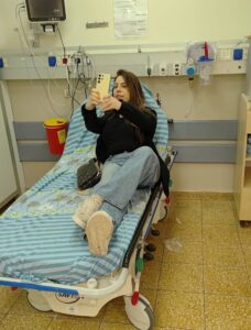 מיטל שולמן במיון בית החולים קפלן