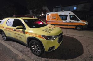 כוחות מגן דוד אדום ואיחוד הצלה צילום: רחובות ניוז