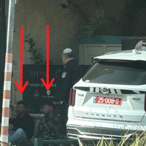 תפיסת השב"חים ברחוב עזרא פינת ההגנה צילום רחובות ניוז