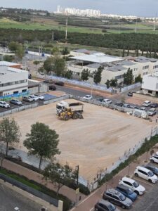 החניון שהוקם וייפתח בשבוע הבא