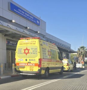 כוחות הצלה בתחנת הרכבת צילום רחובות ניוז