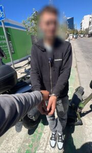 מעצר. צילום משטרת ישראל