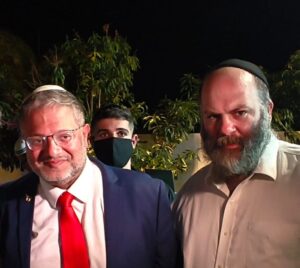 אריה ליפסקר ואיתמר בן גביר ביום ההולדת