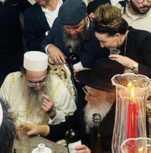 השרה סילמן עם הרב פינטו צילום באישור 